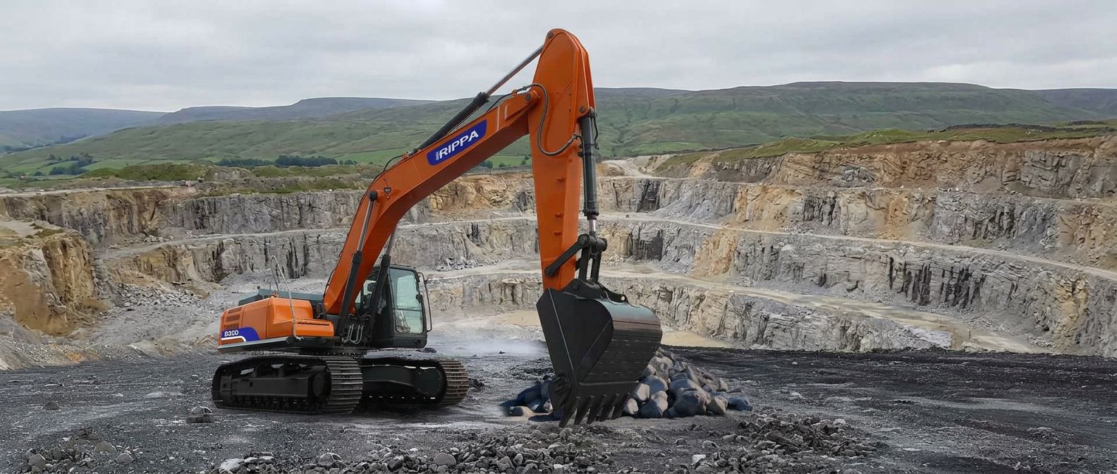 Ashmoors R320 Excavator — official view 2 of 2